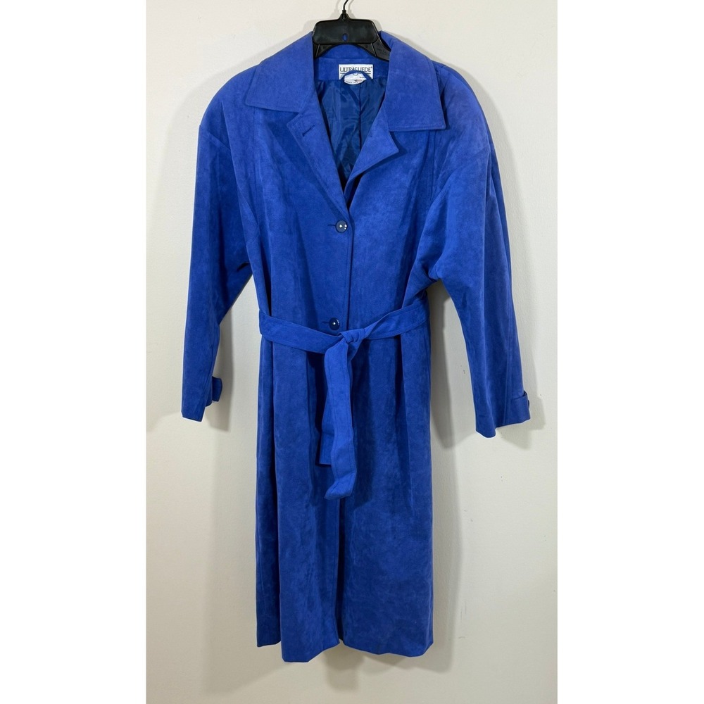 Vtg Count Romi ltd Women's 8 Cobalt Blue Your All Weather Traveler Outerwear USA